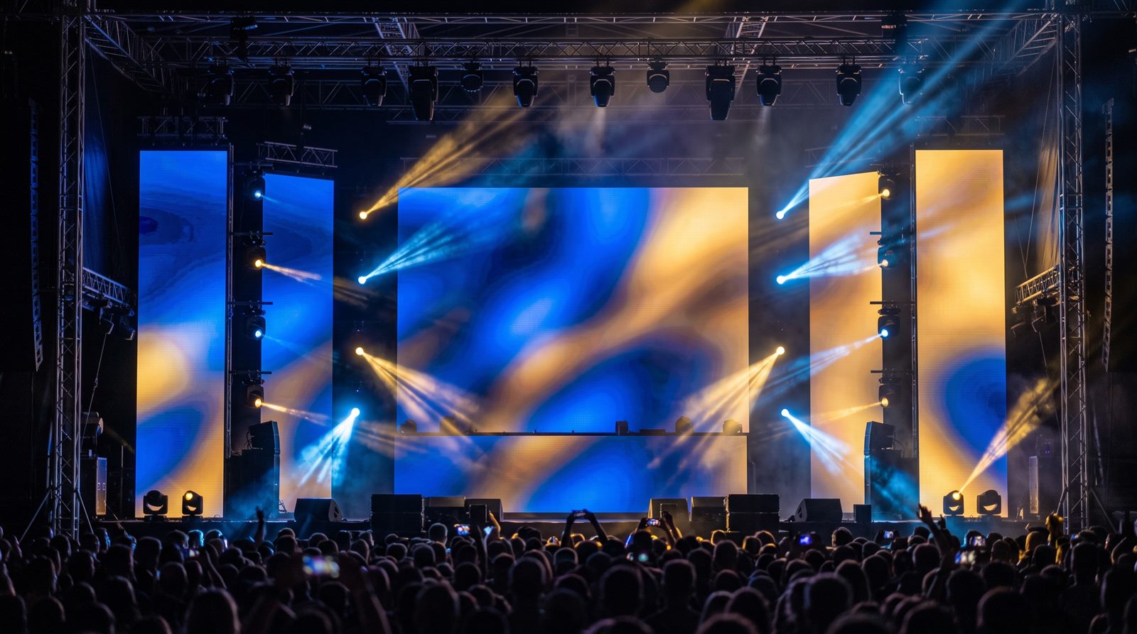 Painel de LED para evento: como escolher o tamanho e o formato